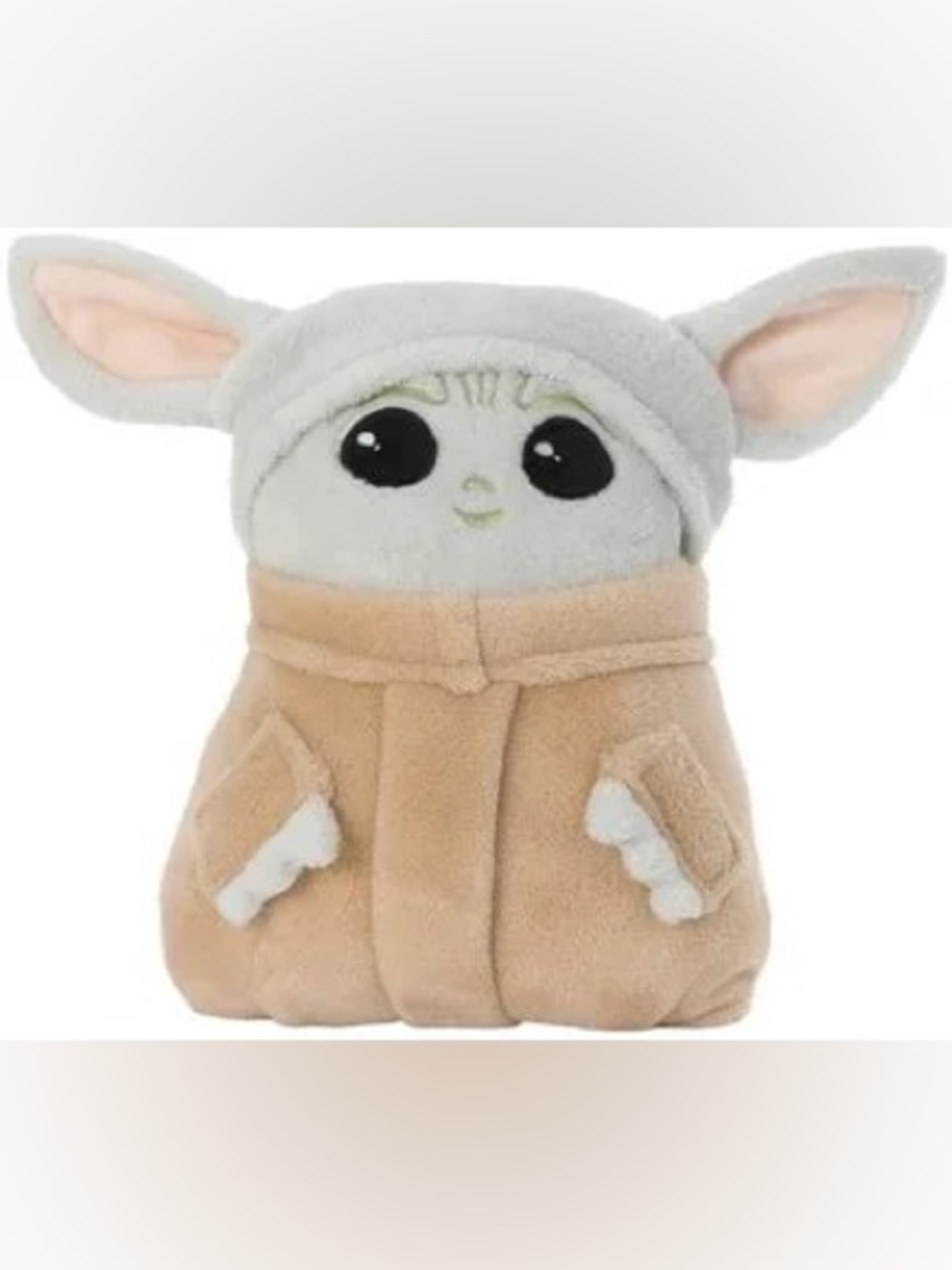 Star Wars the Mandalorian Baby Yoda the Child Plush Toddler Blanket